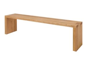 Masywna ława z dębu, olejowana i woskowana Modern