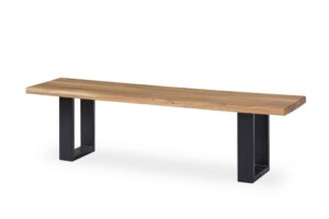 Dębowa olejowana ława Iron