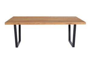 Stół jadalny z metalowymi nogami Iron to inwestycja w jakość, komfort i domową harmonię. Zamów swój stolik już dziś i ciesz się ponadczasową elegancją, która przetrwała wieki.