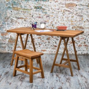 Pracovní stůl Bridge z masivu dubu