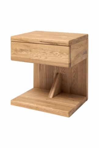 Masywna dębowa szafka nocna Pavla 1Z