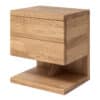 Szafka nocna z litego dębu Pavla 2Z