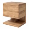 Szafka nocna z litego dębu Pavla 2Z