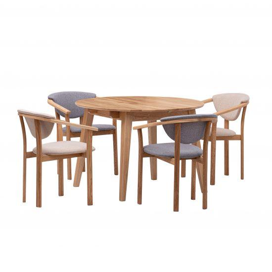 Hledáte dřevěnou jídelní židli z masivu pro své rodinné večeře, nebo potřebujete pohodlné a stylové místo k sezení? Alexis je tím pravým řešením.