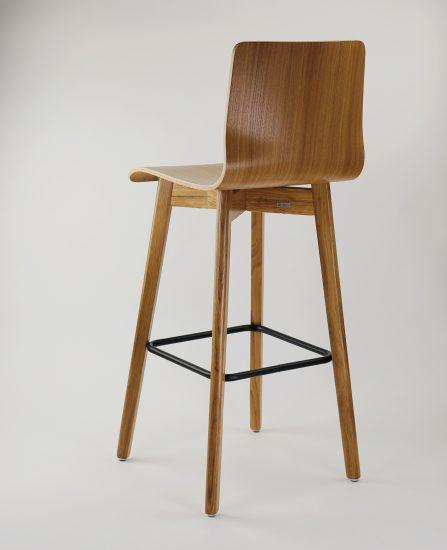 Krzesło do jadalni dębowe olejowane Luka L Bar 5