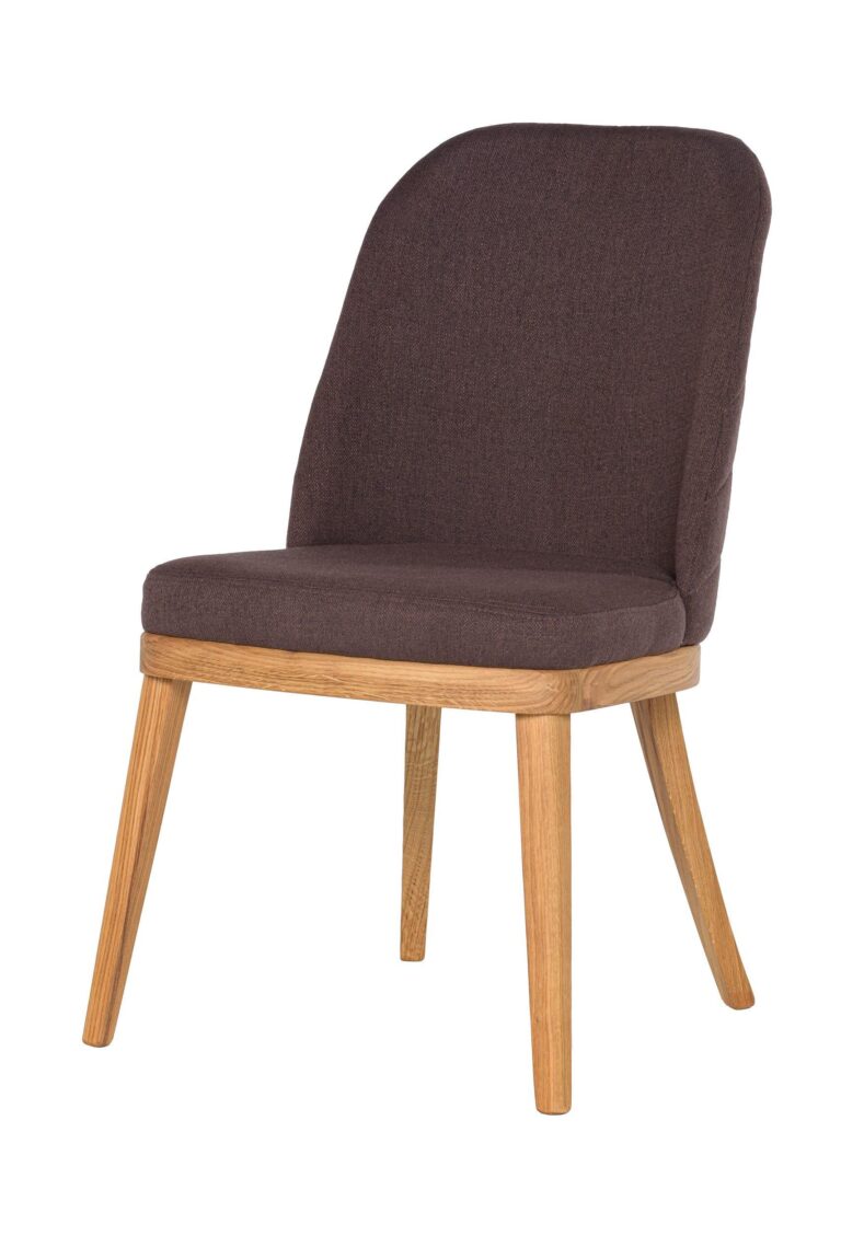 Jídelní židle hnědá Madrid je skvělým doplňkem do interiérů restaurací, hotelů nebo kaváren, kde dodává atmosféru stylu a pohodlí.