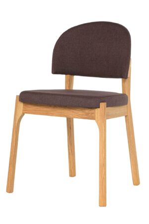 Polstrovaná židle Pillar je vyrobená z vyýběrového masivního dubového dřeva, což zaručuje výbornou pevnost a skvělou stabilitu. Už se nemusíte obávat nestabilních židlí, které by ohrožovaly bezpečí vaše rodiny a hostů.