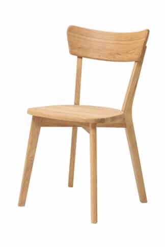 Krzesło dębowe Diana z wykończeniem olejowanym i woskowanym