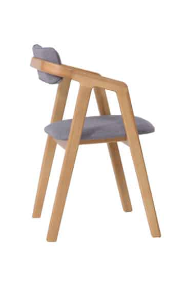 Krzesło tapicerowane jesion lakierowany Aksel 5