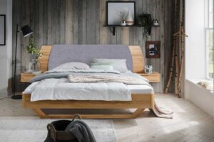 Manželská postel z masivu Livorno 180x200 včetně nočních stolku - výprodej - manželská posteľ z masívu