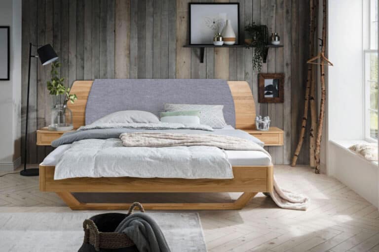 Manželská postel z masivu Livorno 180x200 včetně nočních stolku - výprodej - manželská posteľ z masívu