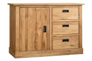 Dubová komoda Leo 7 je to kvalitní a funkční nábytek s výrazným vzhledem, který se stane dominantou vaší ložnice, obývacího pokoje či jiné místnosti.