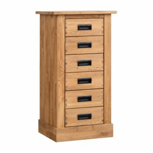 Dubová komoda z masivu dubu Leo je tak dokonalou kombinací praktičnosti a estetiky. Přineste do svého domova kousek přírody a vytvořte si prostor plný tepla a pohodlí.