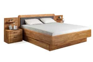 Solidne łóżko ze schowkiem Elza 180x200