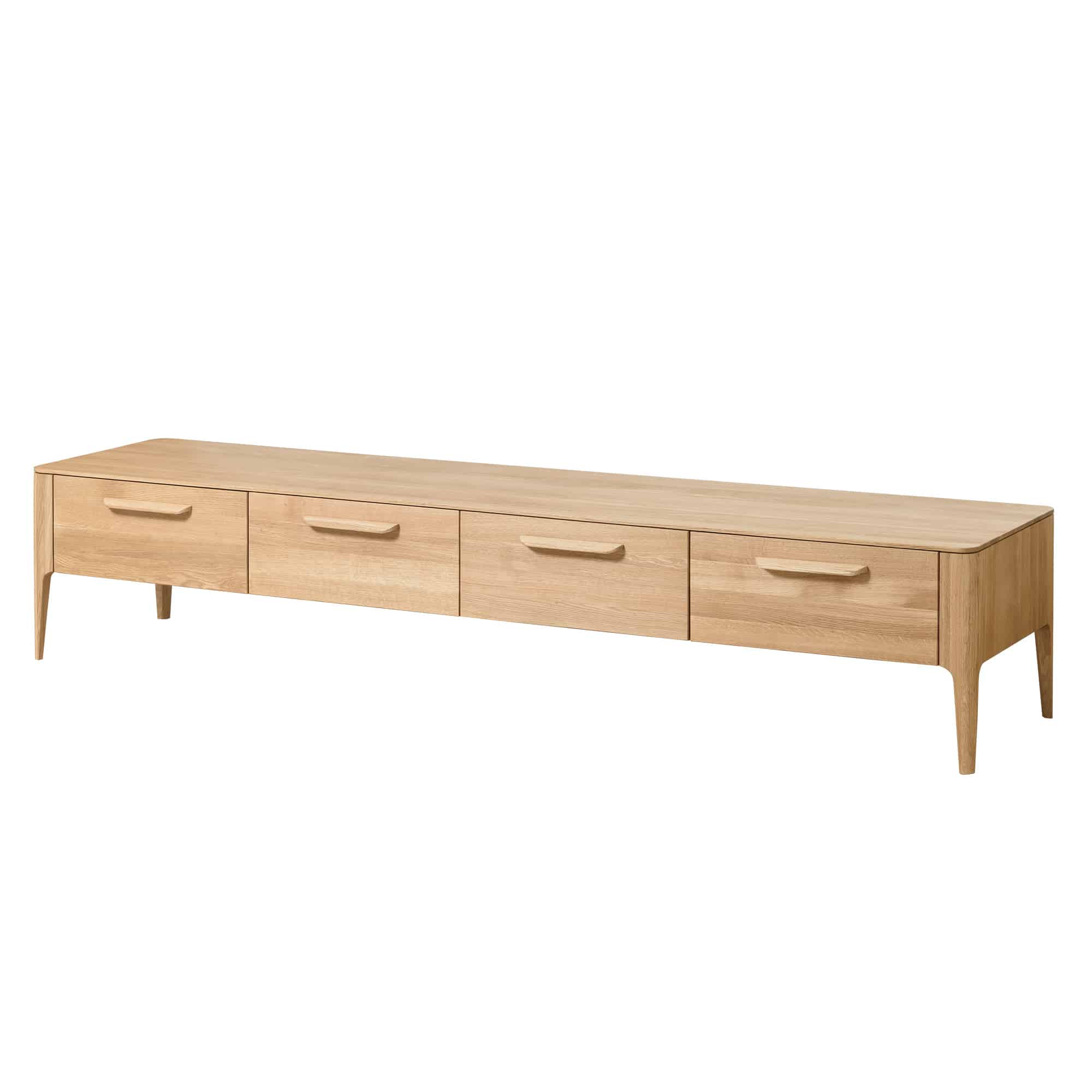 Dubová komoda pod TV je dokonalým spojením skandinávského designu a kvalitního zpracování. Představte si, jak tato tv komoda oživí váš obývací pokoj nebo jiný prostor svým luxusním minimalistickým designem.