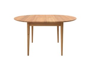 Kulatý rozkládací stůl Eskandi z dubu přinesete kousek přírody přímo do vaší jídelny. Odpočiňte si u stolu, který vám dodá pocit tepla a přirozenosti!