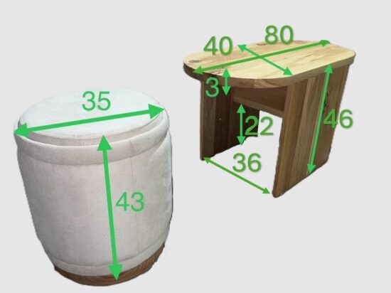 Konferenční stolek z masivního dubu s taburety osloví každého, kdo hledá kvalitu, design a funkčnost. Konferenční stolek masiv  je ideální volbou pro ty, kteří chtějí svému domovu dopřát to nejlepší.