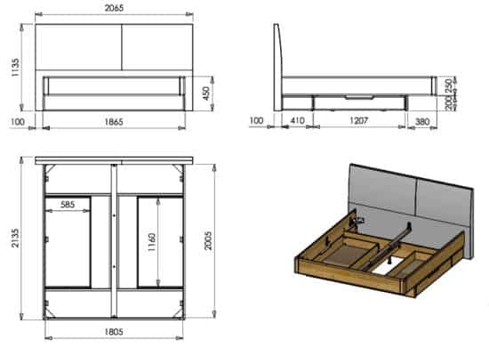 Postel s úložným prostorem Torcy 180x200 cm – synonymum pro luxus, pohodlí a funkčnost. Jakmile zažijete úchvatné spojení estetiky a kvality, které Torcy nabízí, nikdy nebudete chtít spát na ničem jiném.