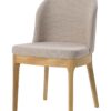 Dřevěná židle New York se stane doplňkem jakéhokoliv prostoru. Její neutrální béžová barva se snadno přizpůsobí jakémukoli barevnému schématu.
