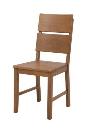 Dębowe krzesło Karla, jasny rustik