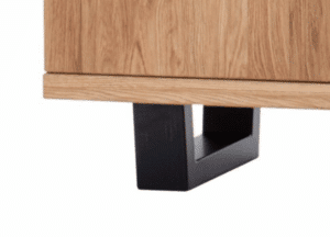 Metalowe nogi do dużej komody Iron (2 nóżki)