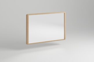 Dřevěné zrcadlo Stockholm, vyrobené z kvalitního dubového masivu s elegantním minimalistickým designem, je dokonalým kouskem, který přidá do vašeho interiéru šarm a nadčasovost!