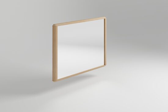 Dřevěné zrcadlo Stockholm, vyrobené z kvalitního dubového masivu s elegantním minimalistickým designem, je dokonalým kouskem, který přidá do vašeho interiéru šarm a nadčasovost!