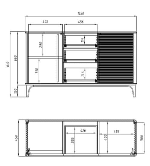Komoda dąb Stockholm - obrazek 5