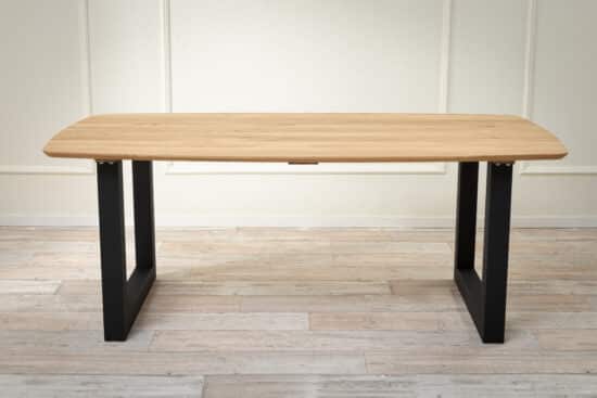 Stół jadalny dębowy Timber 180 z nogami U<br> - obrazek 2