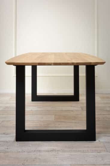 Stół jadalny dębowy Timber 180 z nogami U<br> - obrazek 3