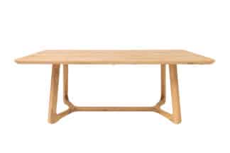 Odkryj piękno naturalnego drewna z dębowym stołem jadalnym Rome Long, symbolem elegancji, solidności i rzetelnego rzemiosła. Masywny dębowy blat z oryginalnie ukształtowanymi nogami nada każdemu wnętrzu lekkość i styl. Idealne rozwiązanie dla tych, którzy szukają ponadczasowego designu i wysokiej jakości naturalnych materiałów.