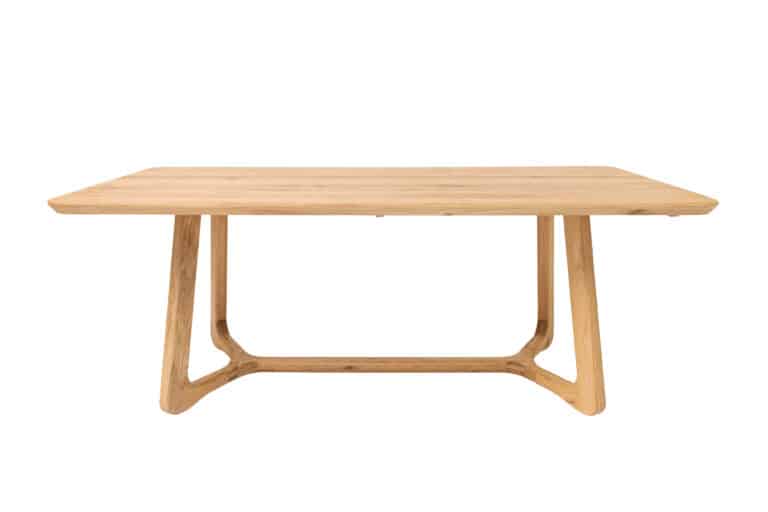 Odkryj piękno naturalnego drewna z dębowym stołem jadalnym Rome Long, symbolem elegancji, solidności i rzetelnego rzemiosła. Masywny dębowy blat z oryginalnie ukształtowanymi nogami nada każdemu wnętrzu lekkość i styl. Idealne rozwiązanie dla tych, którzy szukają ponadczasowego designu i wysokiej jakości naturalnych materiałów.