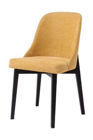 Krzesło do jadalni Grase w musztardowym odcieniu wnosi do wnętrza świeżość i nowoczesną elegancję. Dzięki miękkiej tapicerce i ergonomicznie wyprofilowanemu oparciu zapewnia maksymalny komfort podczas każdego siedzenia. Idealny wybór do jadalni, gabinetu oraz stylowych kącików wypoczynkowych.