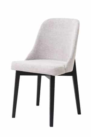 Krzesło do jadalni Grase w jasnoszarym wykonaniu wnosi do wnętrza spokojną elegancję i ponadczasowy styl. Dzięki miękkiej tapicerce i ergonomicznie wyprofilowanemu oparciu zapewnia maksymalny komfort podczas każdego siedzenia. Idealny wybór do jadalni, gabinetu oraz stylowych kącików wypoczynkowych.