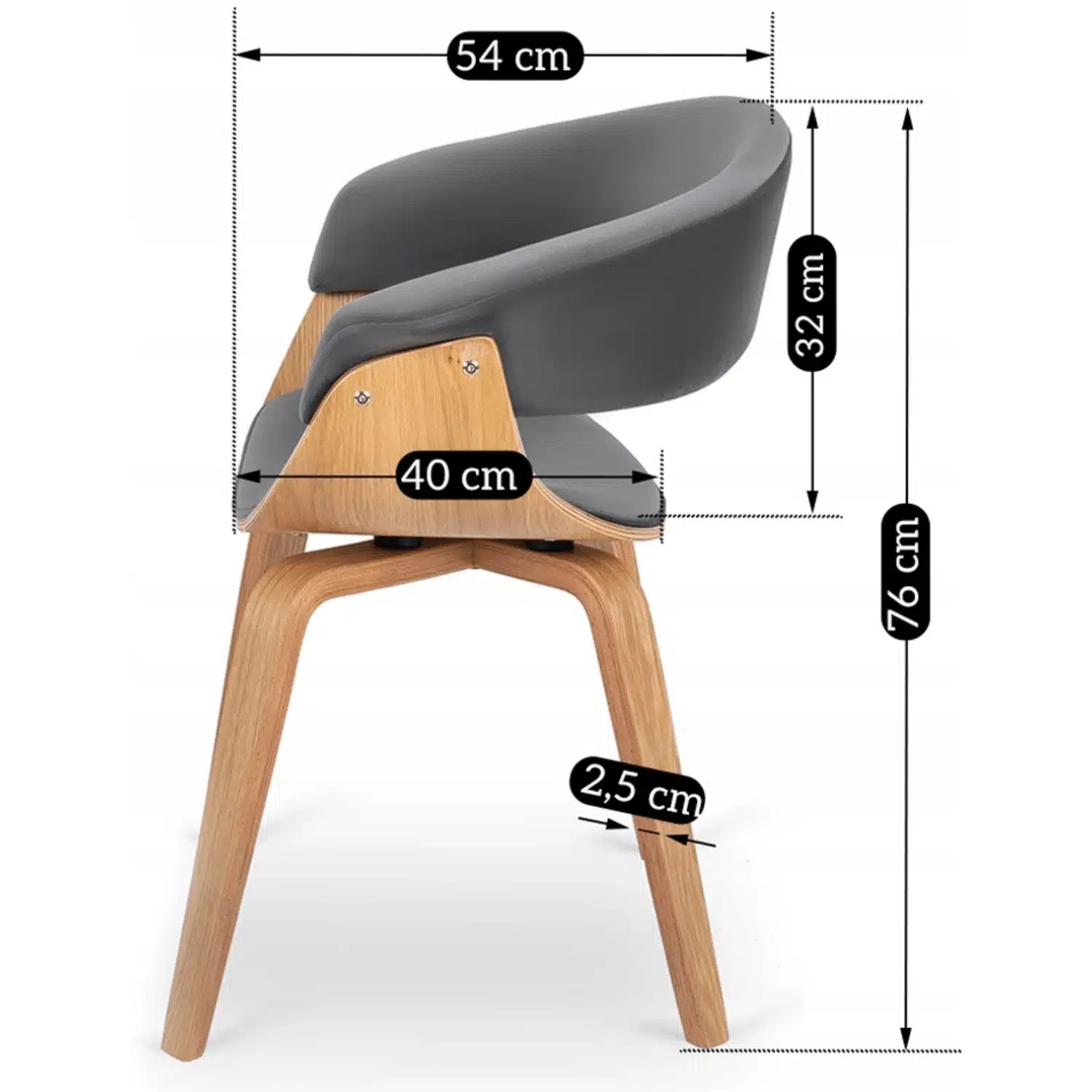 Dębowy fotel Gary to elegancki i nowoczesny mebel, łączący naturalne materiały, komfort i ponadczasowy design. Jest idealnym wyborem do wnętrz, w których liczy się prosta forma i wysoka jakość wykonania.